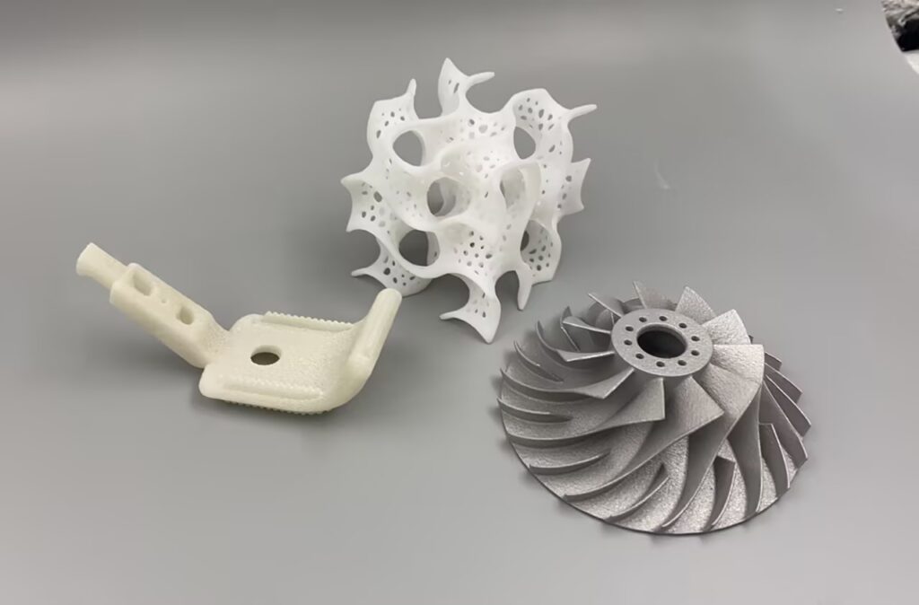 産業レベルの3Dプリントで金属/プラスチック部品を提供