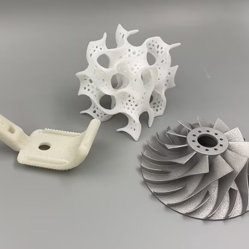 産業レベルの3Dプリントで金属/プラスチック部品を提供